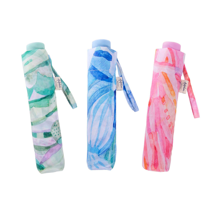 The Australian Collection | Foldable Umbrella CDU 12pcs 3 Assorted