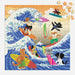 Galison | The Great Surf Puzzle - 500pc Multi-Coloured Homing Instincts