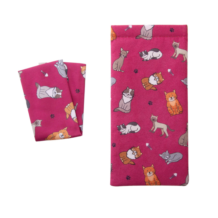 isGift | SnapShut Glasses Case with Microfibre Cleaning Cloth Set