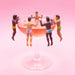 NPW | Hunky Buddies Drink Markers 6pcs Set Multi-Coloured
