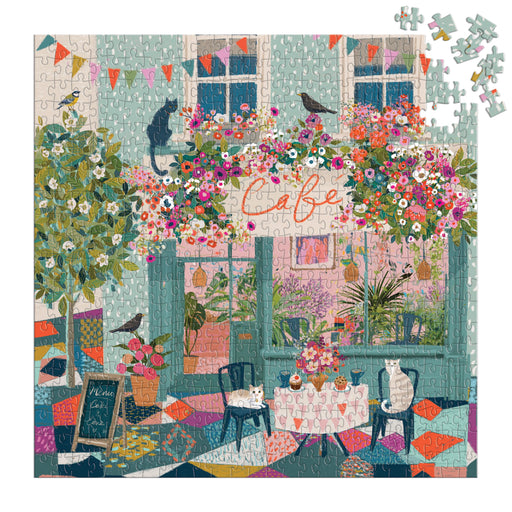 Galison | Victoria Ball Afternoon Tea Puzzle - 500pcs Multi-Coloured Homing Instincts