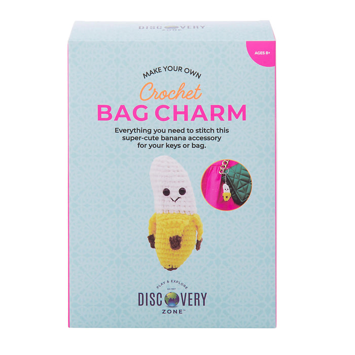 Discovery Zone | Crochet Bag Charm Kit 3 Assorted