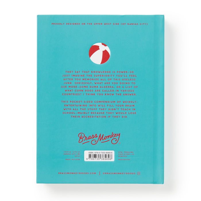 Brass Monkey | Multi-Coloured Guide to Useless Facts Book Homing Instincts