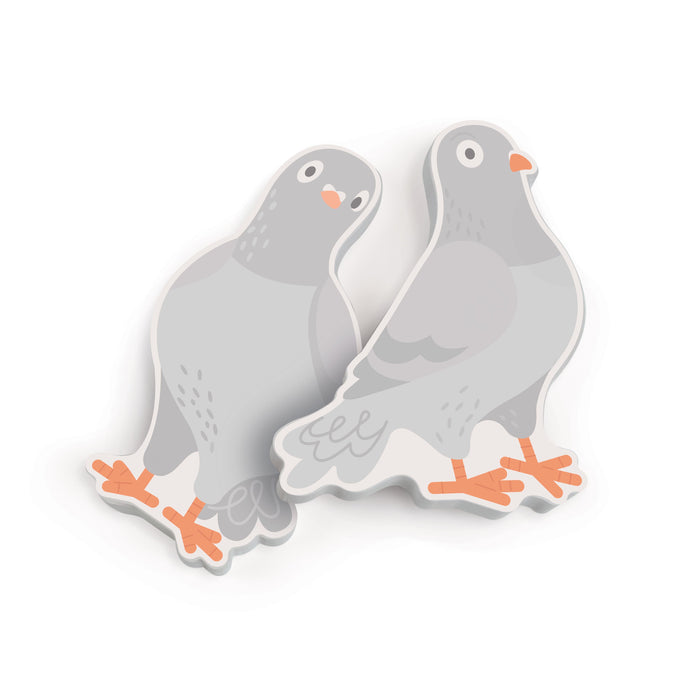 Fred | Messenger Pigeons Sticky Notes 2pcs Set Multi-Coloured