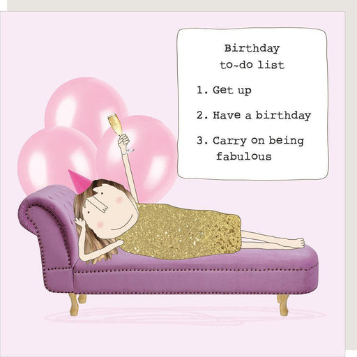 McMillan Cards & Paper | HB- Birthday To Do List