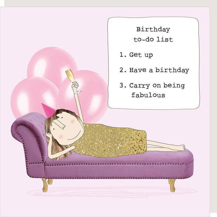 McMillan Cards & Paper | HB- Birthday To Do List