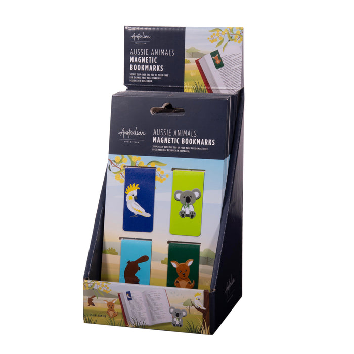 The Australian Collection | Animal Magnetic Bookmarks 4pcs Multi-Coloured