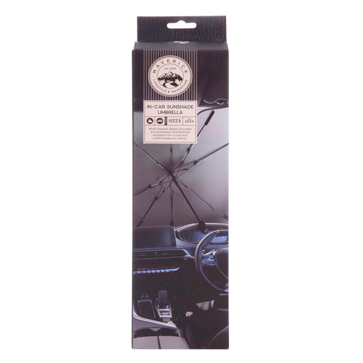Maverick | Car Shade Umbrella Black Sun Protection 135x40x78cm