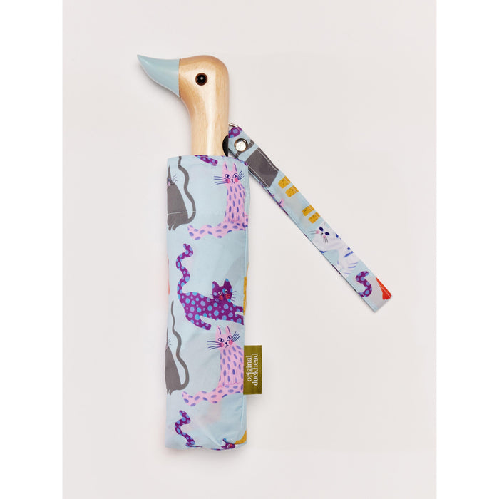 Original DuckHead | Compact Duck Umbrella Arty Cats Ice