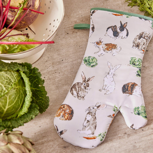 Ulster Weavers | Rabbit Patch Gauntlet Oven Glove Multi-Coloured Homing Instincts