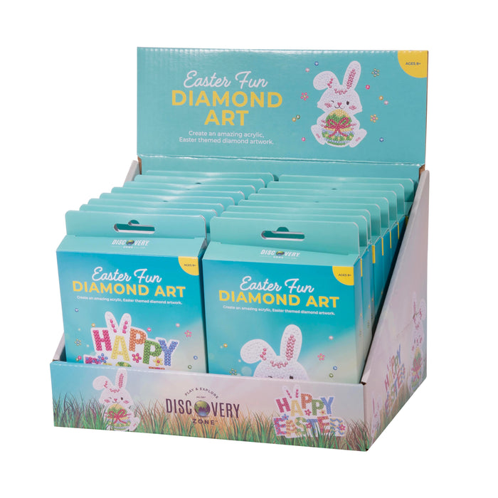 Discovery Zone | Easter Acrylic Diamond Art 16pcs Assorted