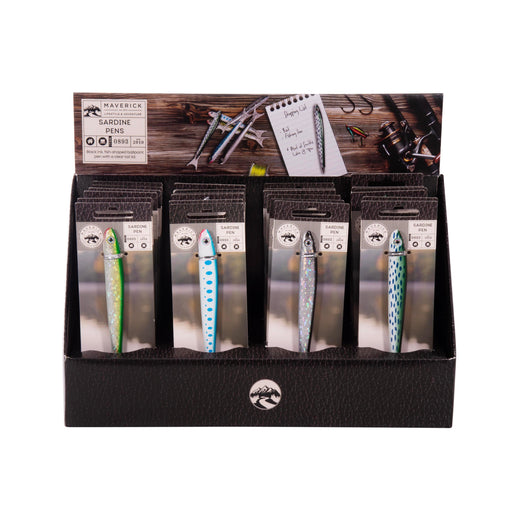 Maverick | Sardine Pen CDU 24pcs/6 Assorted
