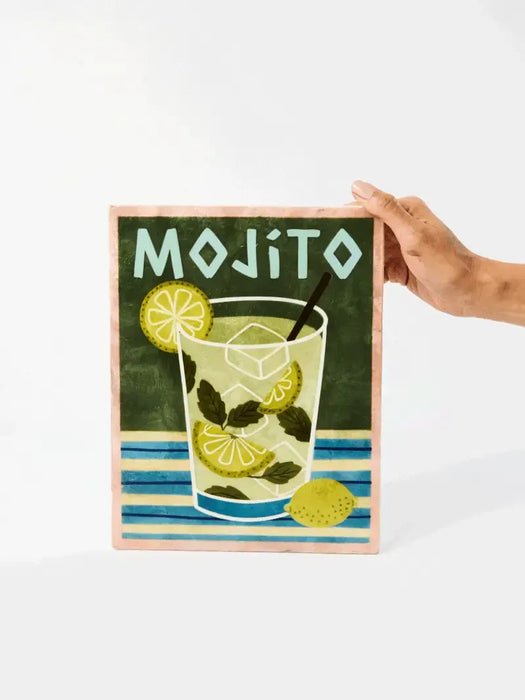 Jones & Co | Happy Hour Mojito Tile Homing Instincts