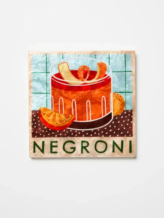 Jones & Co | Happy Hour Negroni Tile Homing Instincts