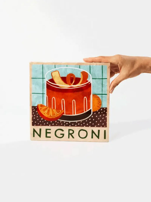 Jones & Co | Happy Hour Negroni Tile Homing Instincts