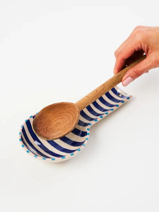 Jones & Co | Bloomie Blue Stripe Spoon Rest Homing Instincts