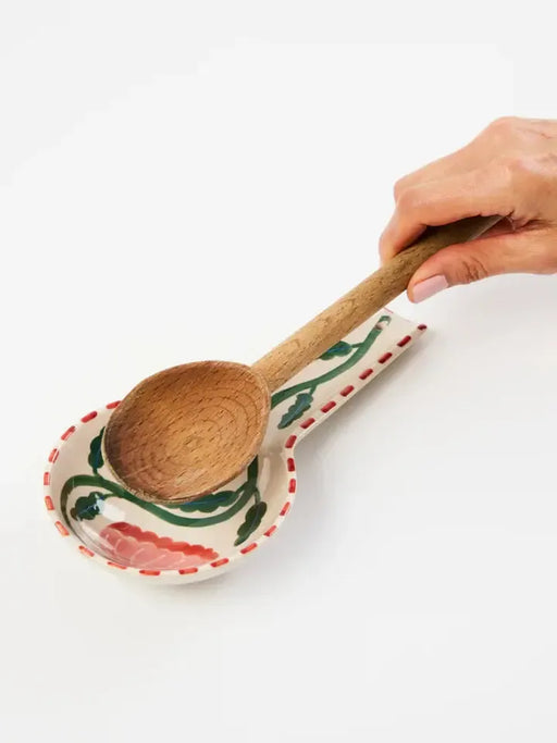 Jones & Co | Bloomie Pink Flower Spoon Rest Homing Instincts