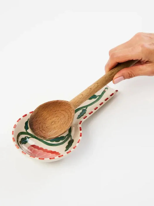 Jones & Co | Bloomie Pink Flower Spoon Rest Homing Instincts