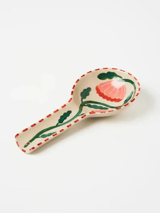 Jones & Co | Bloomie Pink Flower Spoon Rest Homing Instincts