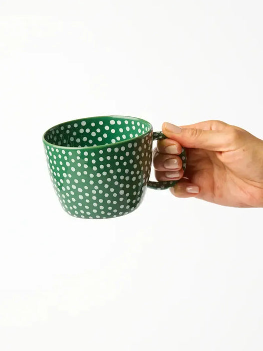 Jones & Co | Chino Mug Green Sprinkle Homing Instincts