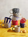 Jones & Co | Chino Mug Navy Spot Homing Instincts