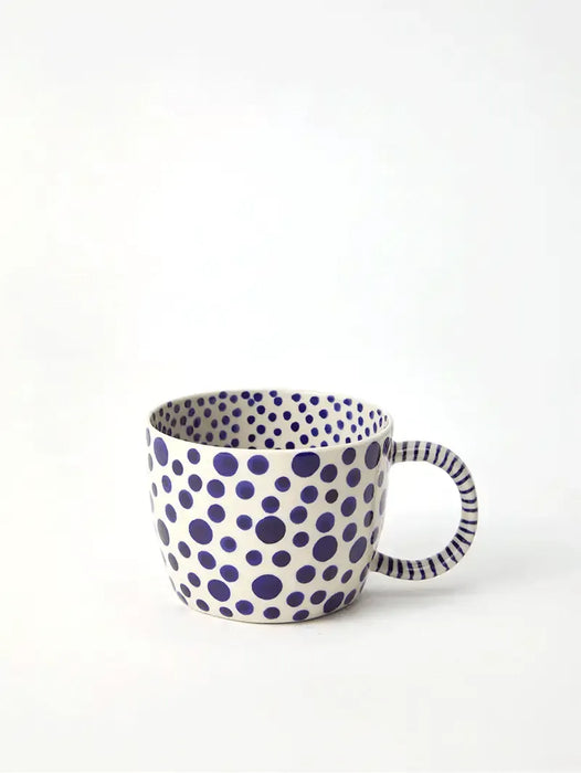 Jones & Co | Chino Mug Navy Spot Homing Instincts