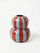 Jones & Co | Fonda Burgundy Pale Blue Stripe Vase Homing Instincts