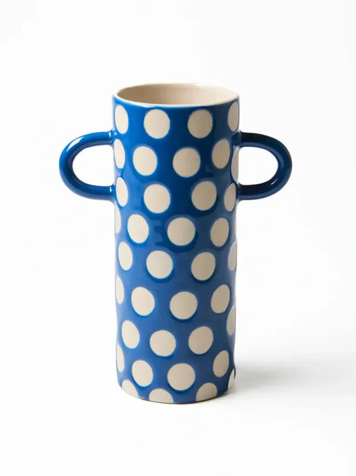 Jones & Co | Griffe Blue Spot Bud Vase Homing Instincts