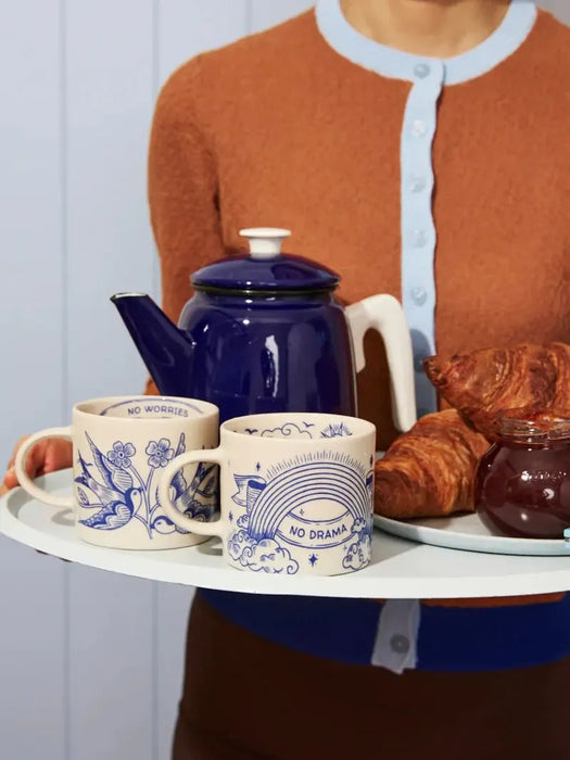 Jones & Co | Inked Mug No Drama Homing Instincts