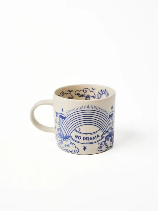 Jones & Co | Inked Mug No Drama Homing Instincts