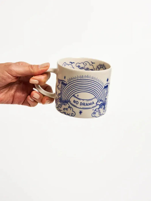 Jones & Co | Inked Mug No Drama Homing Instincts