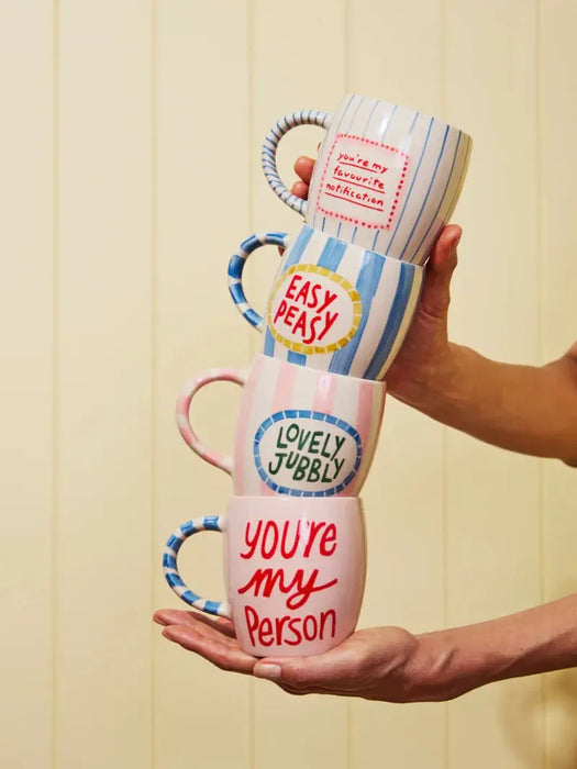 Jones & Co | Love Notes Mug Lovely Jubbly Homing Instincts
