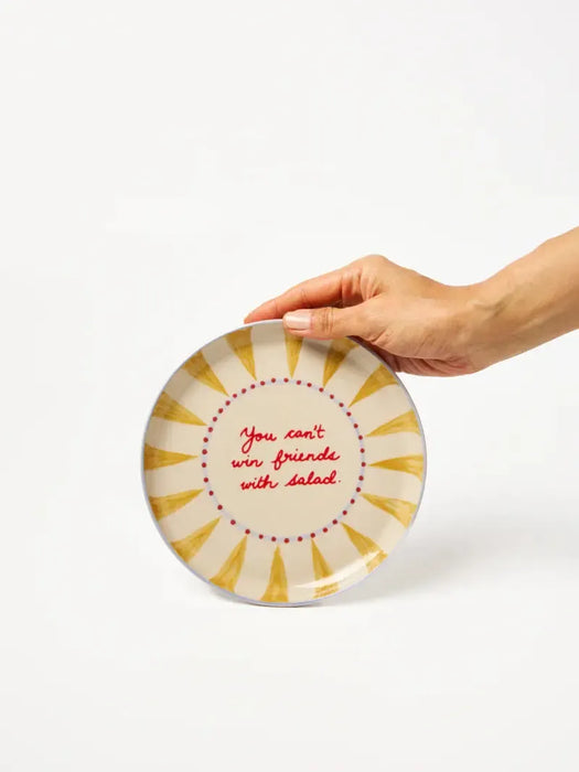 Jones & Co | Love Notes Plate Win Friends Homing Instincts