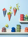 Jones & Co | Palma Green Stripe Vase Homing Instincts