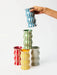 Jones & Co | Palma Green Stripe Vase Homing Instincts