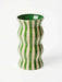 Jones & Co | Palma Green Stripe Vase Homing Instincts