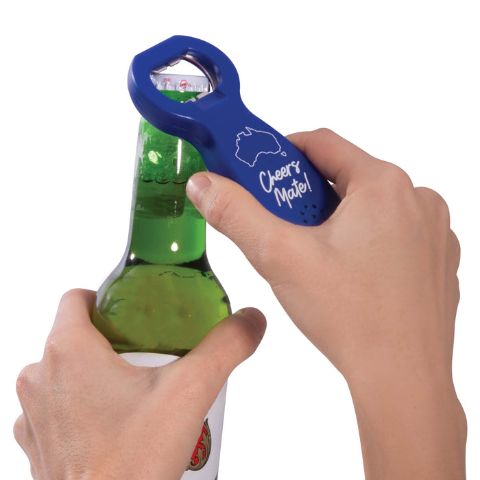 The Australian Collection | Cheers Mate Bottle Opener With Sound 12pcs Blue