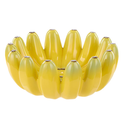 Emporium | Hunter Ceramic Banana Bowl Handcrafted Yellow Home