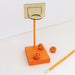 Kikkerland | Desktop Dunks Multi-Coloured Sticky Note Basketball Set