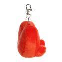 Palm Pals | Amore Heart Clip-On Plush Keychain Red
