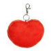 Palm Pals | Amore Heart Clip-On Plush Keychain Red