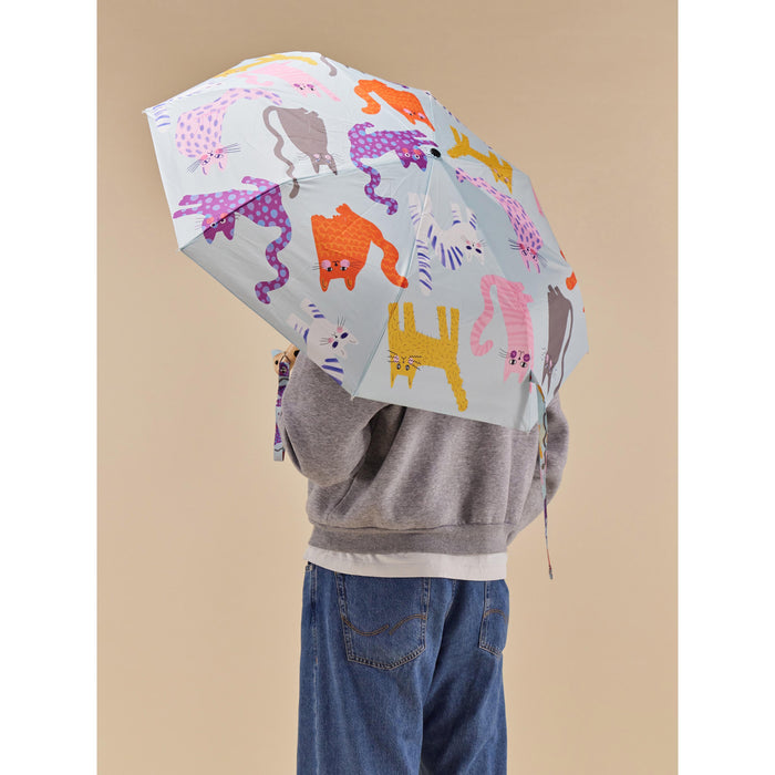 Original DuckHead | Compact Duck Umbrella Arty Cats Ice