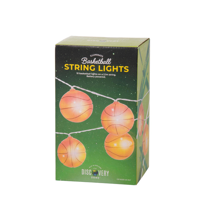 Discovery Zone | Illuminate String Lights - Basketballs