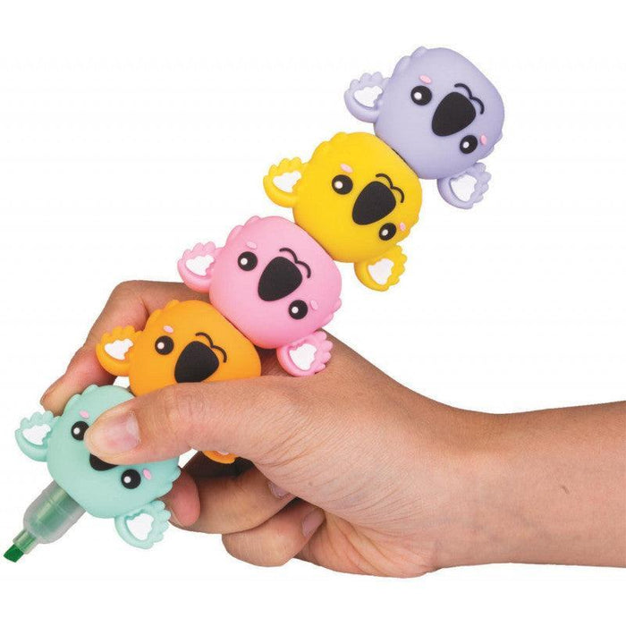 MDI | Koala Highlighters Cute Koala Design Vibrant Colours For Kids