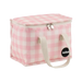 Kollab | Lunch Bag Candy Pink Check Homing Instincts