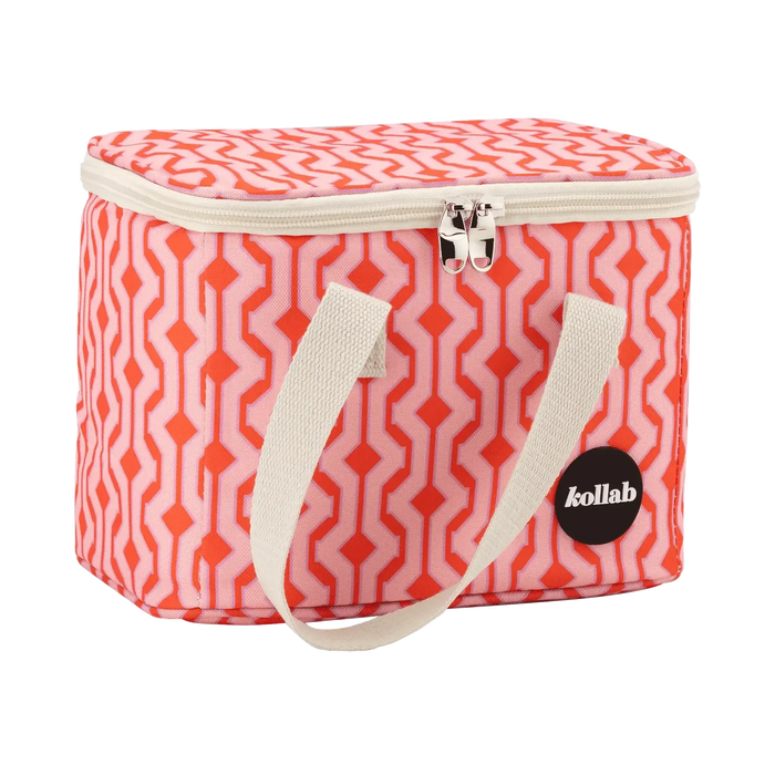Kollab | Lunch Bag Cherry Zig Zag Homing Instincts