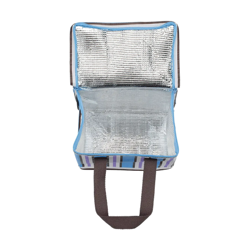 Kollab | Lunch Bag Choc Blue Stripe Homing Instincts
