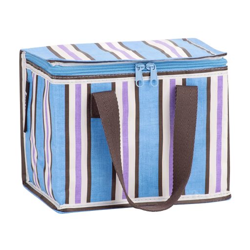 Kollab | Lunch Bag Choc Blue Stripe Homing Instincts