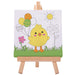 Discovery Zone | Canvas Art Set - Chicks & Bunnies CDU 16pcs/2 Assorted
