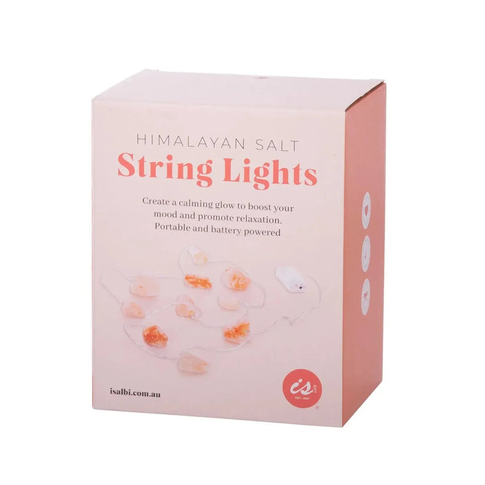 IsGift | Himalayan Salt String Lights Pink 165cm